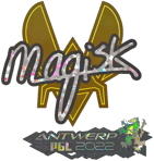 Sticker | Magisk (Glitter) | Antwerp 2022