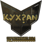 Sticker | kyxsan (Gold) | Copenhagen 2024