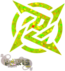 Sticker | Ninjas in Pyjamas (Glitter) | Paris 2023