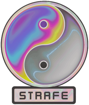 Sticker | Strafing (Neon-Opal, Holo)