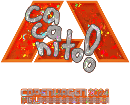 Sticker | CacaNito (Glitter) | Copenaghen 2024