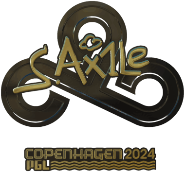 Sticker | Ax1Le(금박) | 코펜하겐 2024