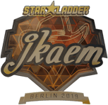 Sticker | jkaem (Gold) | Berlin 2019