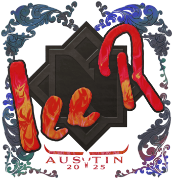 Sticker | 1eeR (ホログラム) | Austin 2025