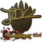 Sticker | JDC (Gold) | Shanghai 2024 image