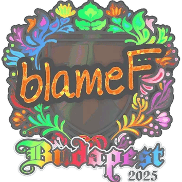 Autocolante | blameF (Holo) | Budapeste 2025