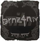 Sticker | brnz4n (Foil) | Austin 2025 image