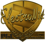 Sticker | electronic (Gold) | Krakow 2017