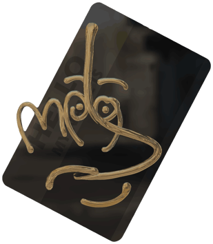 Sticker | Hei MP9 (kulta)