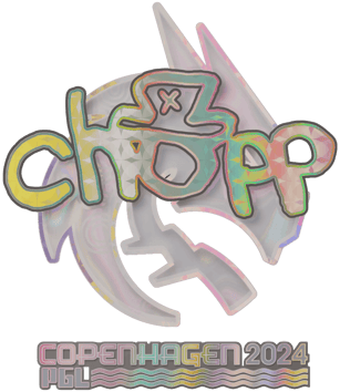 Sticker | chopper (ホログラム) | Copenhagen 2024