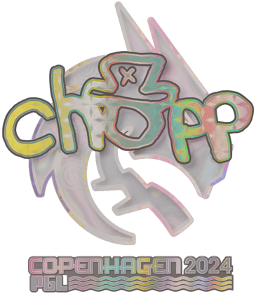 Sticker | chopper (โฮโล) | Copenhagen 2024