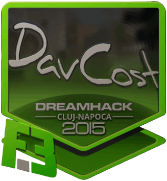 Sticker | DavCost (Glanz) | Klausenburg 2015