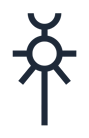 Sticker | Necron Ankh Sticker | Necron Ankh image