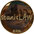 Sticker | stanislaw (Gold) | Katowice 2019 image