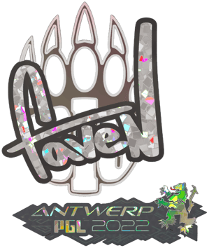 Sticker | faveN (Glitter) | Antuérpia 2022