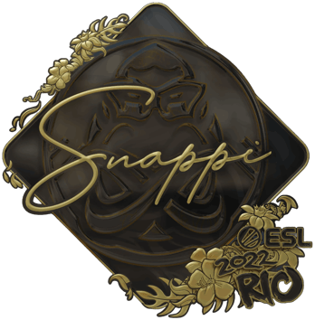 Sticker | Snappi (ゴールド) | Rio 2022