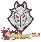 Sticker | G2 Esports (Glitter) | Shanghai 2024