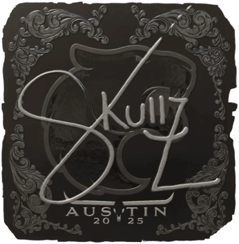 Sticker | skullz (キラ) | Austin 2025