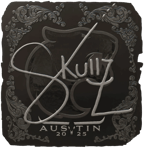 Sticker | skullz (Foil) | Austin 2025