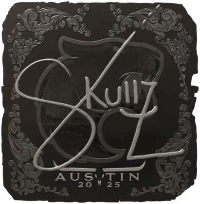 Sticker | skullz(閃亮)| Austin 2025