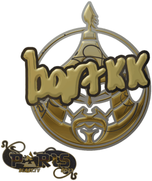 Sticker | Bart4k (Gold) | Paris 2023