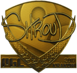 Sticker | shroud (Gold) | Krakow 2017