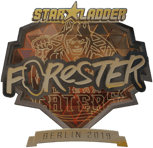 Sticker | Forester (Gold) | Berlin 2019