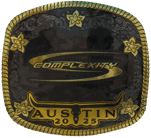 Sticker | Complexity Gaming (Gold) | Austin 2025 image