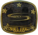 Sticker | Complexity Gaming (Gold) | Austin 2025