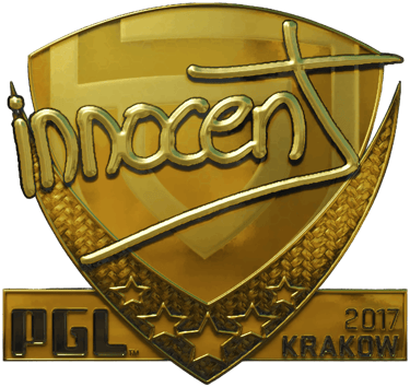 Sticker | innocent(금박) | 크라쿠프 2017