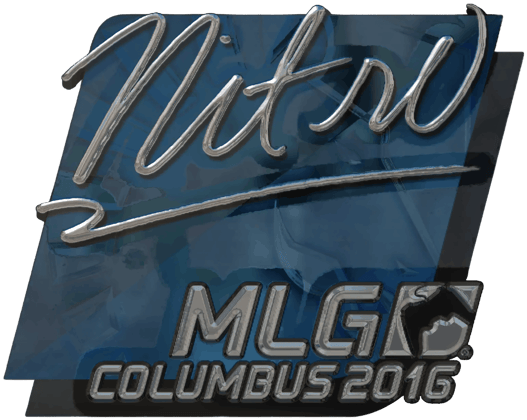 Sticker | nitr0 (Foil) | MLG Columbus 2016