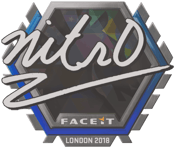 Sticker | nitr0 | London 2018