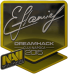 Sticker | flamie (Foil) | Cluj-Napoca 2015