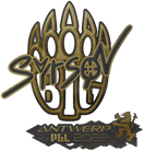 Sticker | syrsoN (Gold) | Antwerp 2022 image