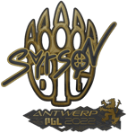 Sticker | syrsoN (Gold) | Antwerp 2022