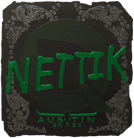 Sticker | nettik (Foil) | Austin 2025 Sticker | nettik (Foil) | Austin 2025 image