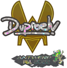 Sticker | dupreeh (Glitter) | Antwerp 2022 image