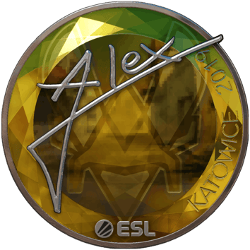 Sticker | ALEX (Foil) | Katowice 2019