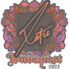 Sticker | XotiC | Budapest 2025 Sticker | XotiC | Budapest 2025 image