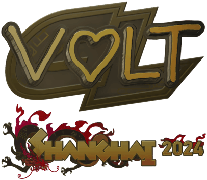 Sticker | volt (Oro) | Shanghai 2024
