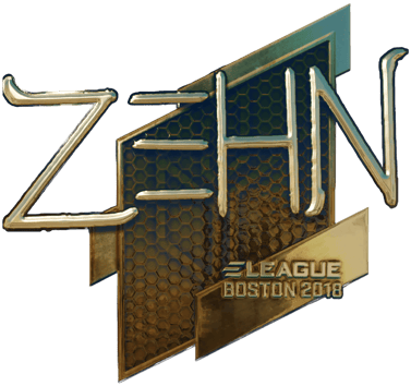 Sticker | zehN (Gold) | Boston 2018
