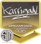 Sticker | karrigan | Cluj-Napoca 2015