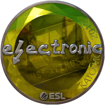 Sticker | electronic (Foil) | Katowice 2019