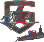 Sticker | Ax1Le (Holo) | Stockholm 2021 image