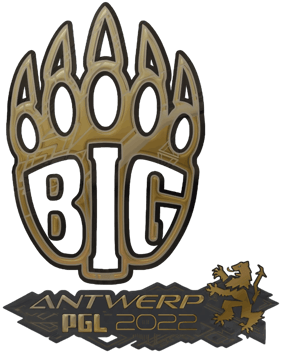 Sticker | BIG (ทอง) | Antwerp 2022