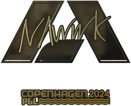 Sticker | nawwk (Gold) | Copenhaga 2024