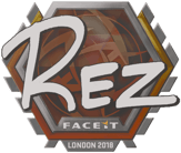 Sticker | REZ | London 2018 image