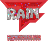 Sticker | rain (Glitter) | Copenhagen 2024 image