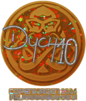 Sticker | Dycha (Glitter) | Copenhagen 2024