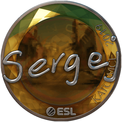 Sticker | sergej (Parlak) | Katowice 2019